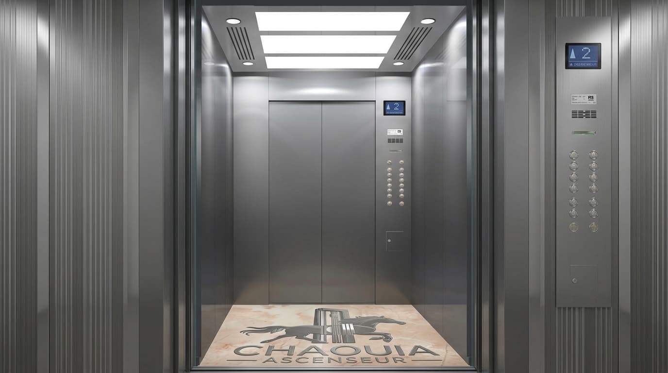 Ascenseur hospitalier & civière